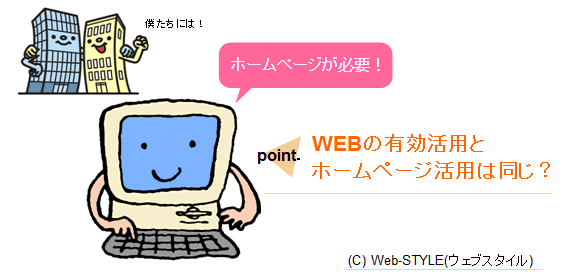 本当にWEBを有効活用するコトは何か真剣に考える。Web-STYLE(ウェブスタイル)