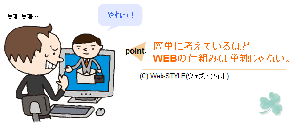 目に見えなくともWEBにはルールが沢山あるのです。Web-STYLE(ウェブスタイル)